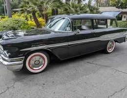 Freshly Restored 1957 Pontiac Chieftain Safari Two-Door Station Wagon